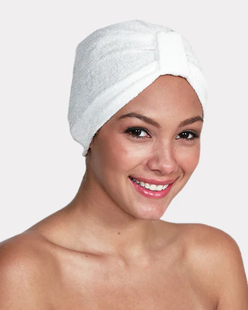 BETTY DAIN CREATIONS - Terry Turban - White