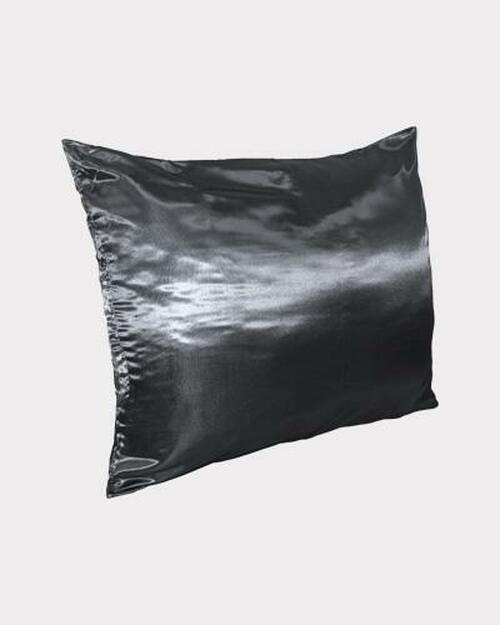 BETTY DAIN CREATIONS - Satin Pillow Case - Charcoal Grey